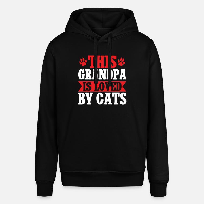 Chats Cadeaux Papy - Sweat à capuche SOUNDER Stanley/Stella Unisexe - noir