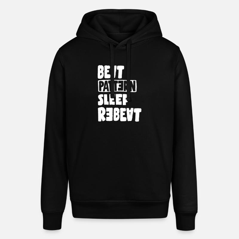 Battre Dormir Rebattre - Sweat à capuche SOUNDER Stanley/Stella Unisexe - noir