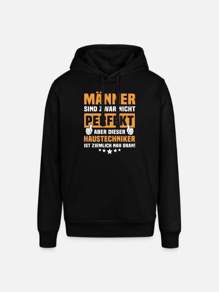 Funny House Technician Sayings - Stanley/Stella SOUNDER Unisex Hoodie - black