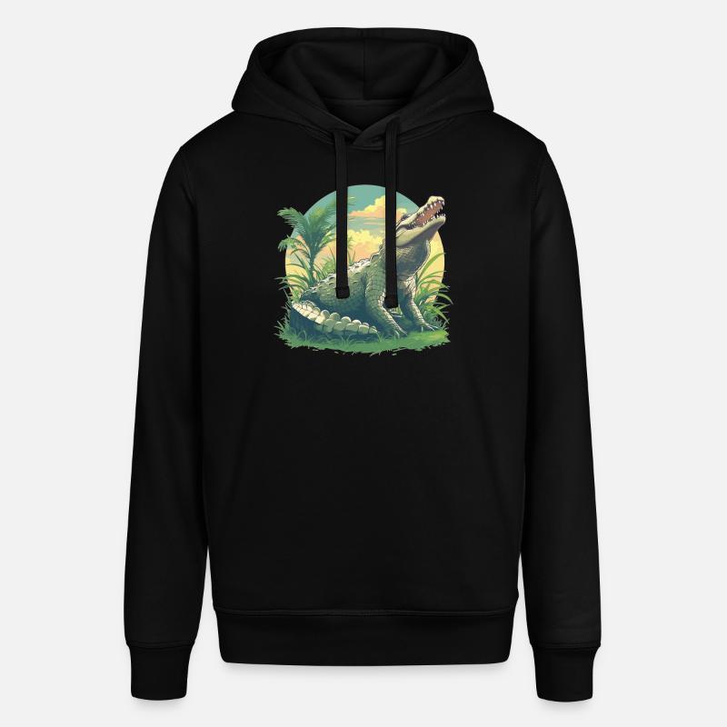Crocodiles Crocodile - Sweat à capuche SOUNDER Stanley/Stella Unisexe - noir