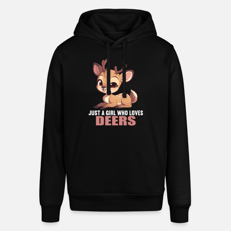 Hirsche Hirsch - Stanley/Stella Unisex Hoodie SOUNDER - Schwarz
