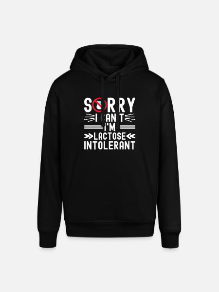 Lactose intolerance Lactose intolerant - Stanley/Stella SOUNDER Unisex Hoodie - black