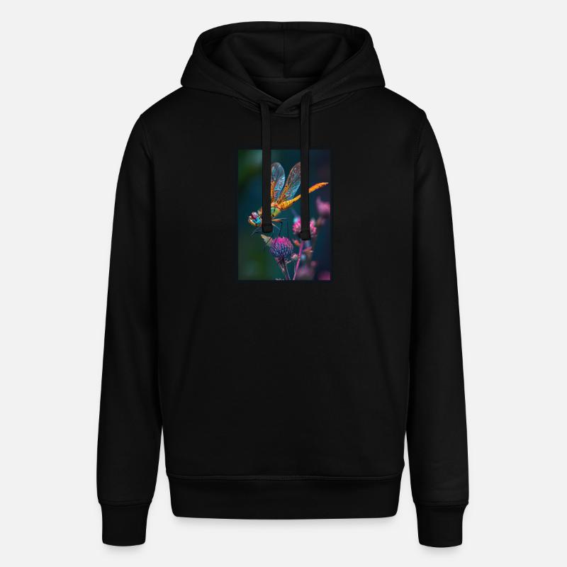 Libellules Libellule - Sweat à capuche SOUNDER Stanley/Stella Unisexe - noir
