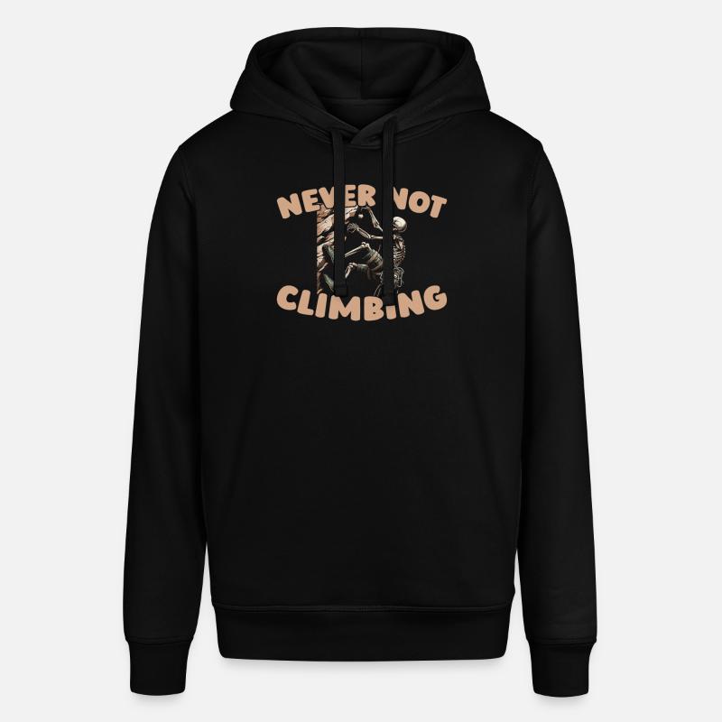 Grimpeurs d’escalade - Sweat à capuche SOUNDER Stanley/Stella Unisexe - noir