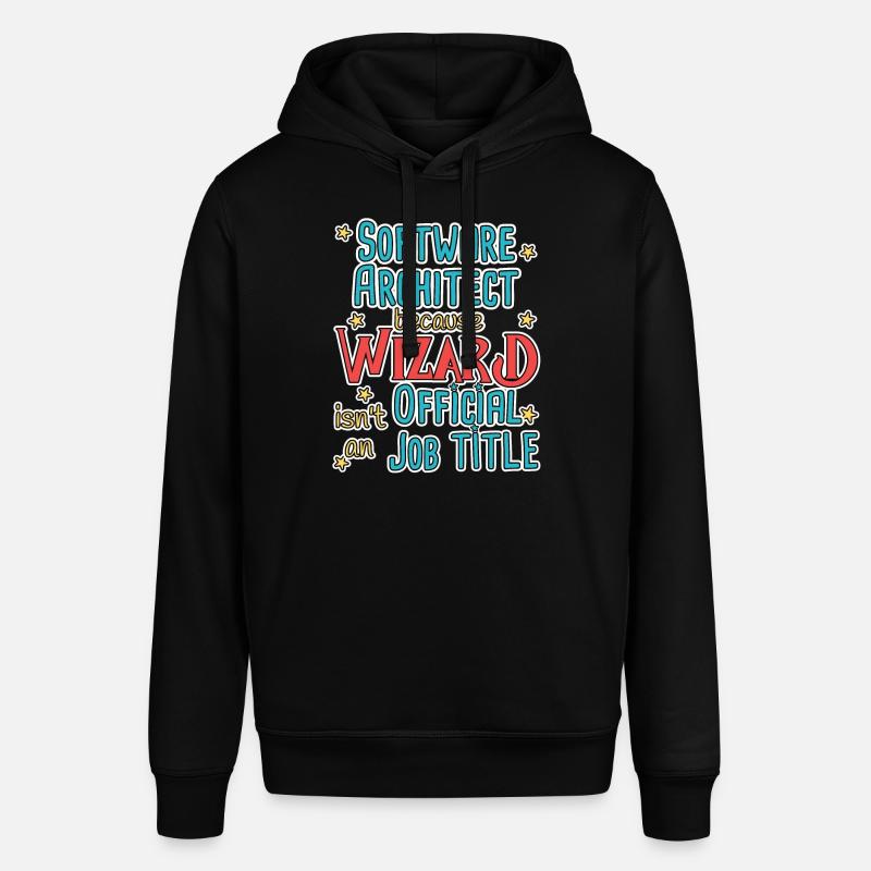 Software Architect Wizard Software Architektur - Stanley/Stella Unisex Hoodie SOUNDER - Schwarz