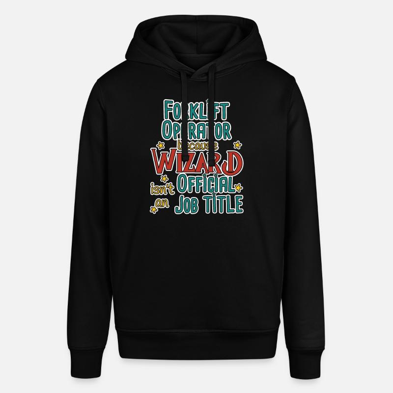 Forklift Operator Wizard - Stanley/Stella Unisex Hoodie SOUNDER - Schwarz