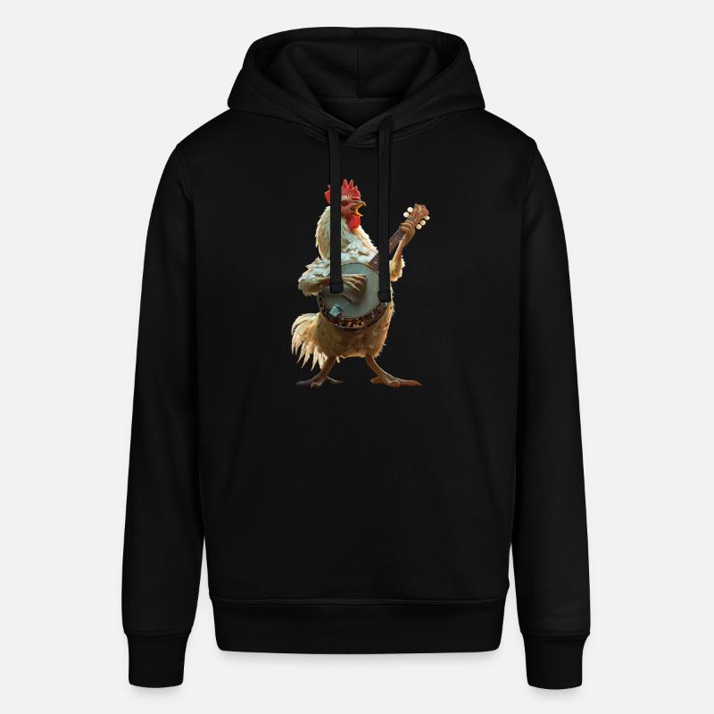 Banjo Coq - Sweat à capuche SOUNDER Stanley/Stella Unisexe - noir