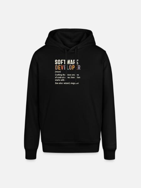 Software Developer - Crafting the Future with Code - Stanley/Stella SOUNDER Unisex Hoodie - black