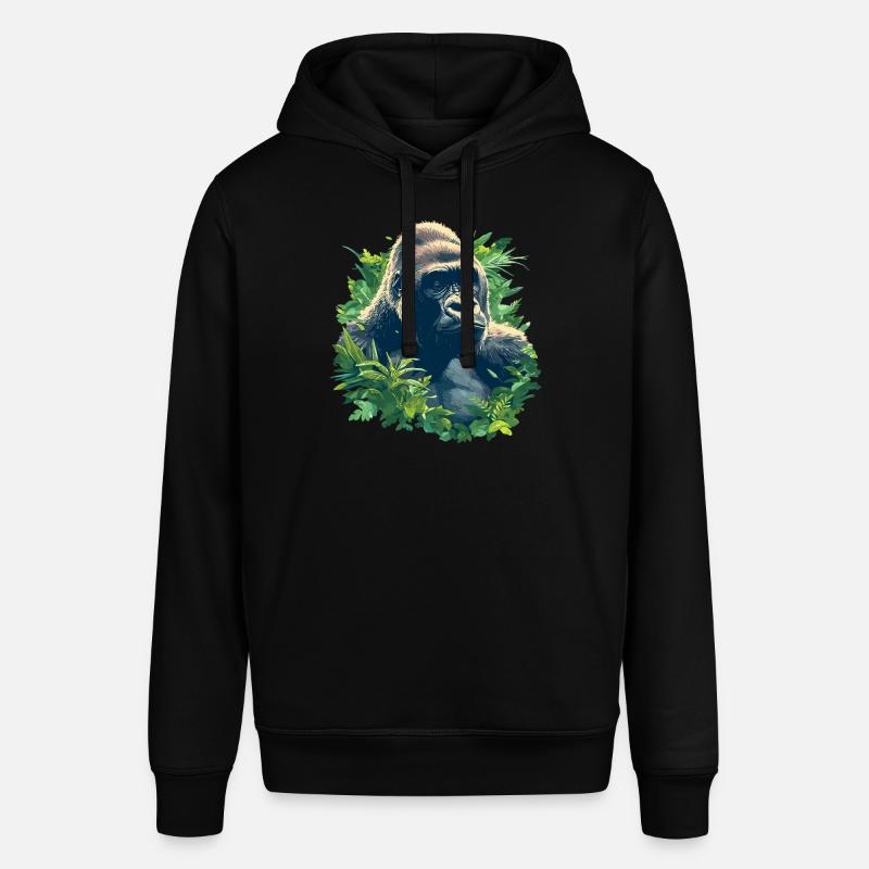 Gorilles Gorilles - Sweat à capuche SOUNDER Stanley/Stella Unisexe - noir