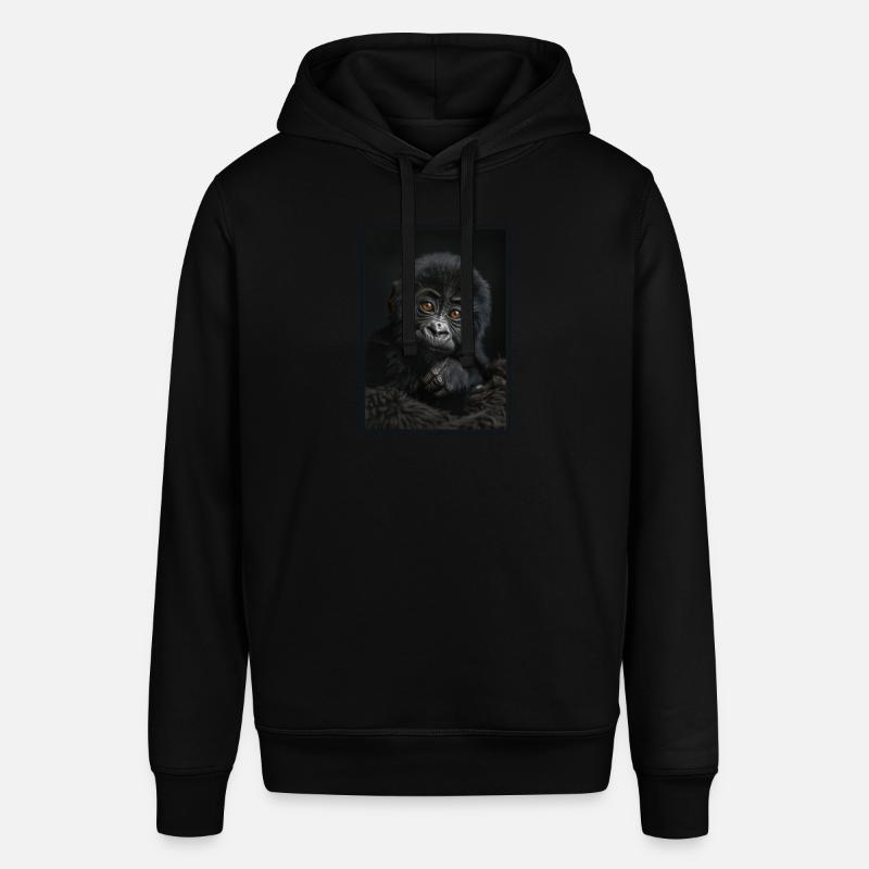 Gorilles Gorilles - Sweat à capuche SOUNDER Stanley/Stella Unisexe - noir