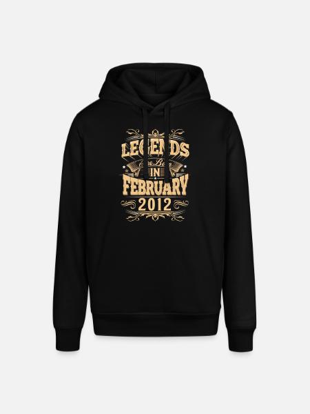 February 2012 Birthday Legend - Stanley/Stella SOUNDER Unisex Hoodie - black