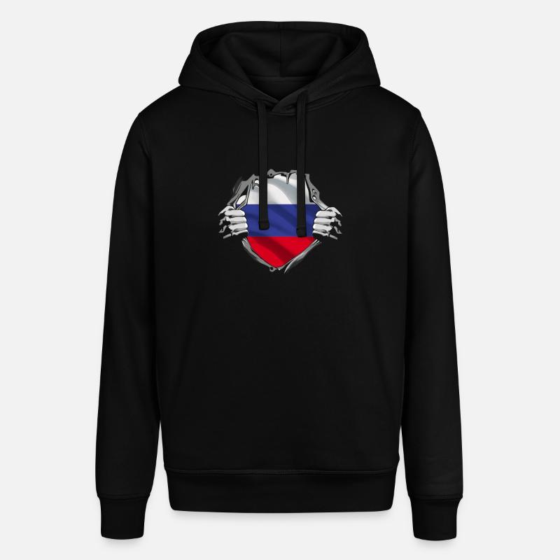 Dévoilement du drapeau russe - Sweat à capuche SOUNDER Stanley/Stella Unisexe - noir