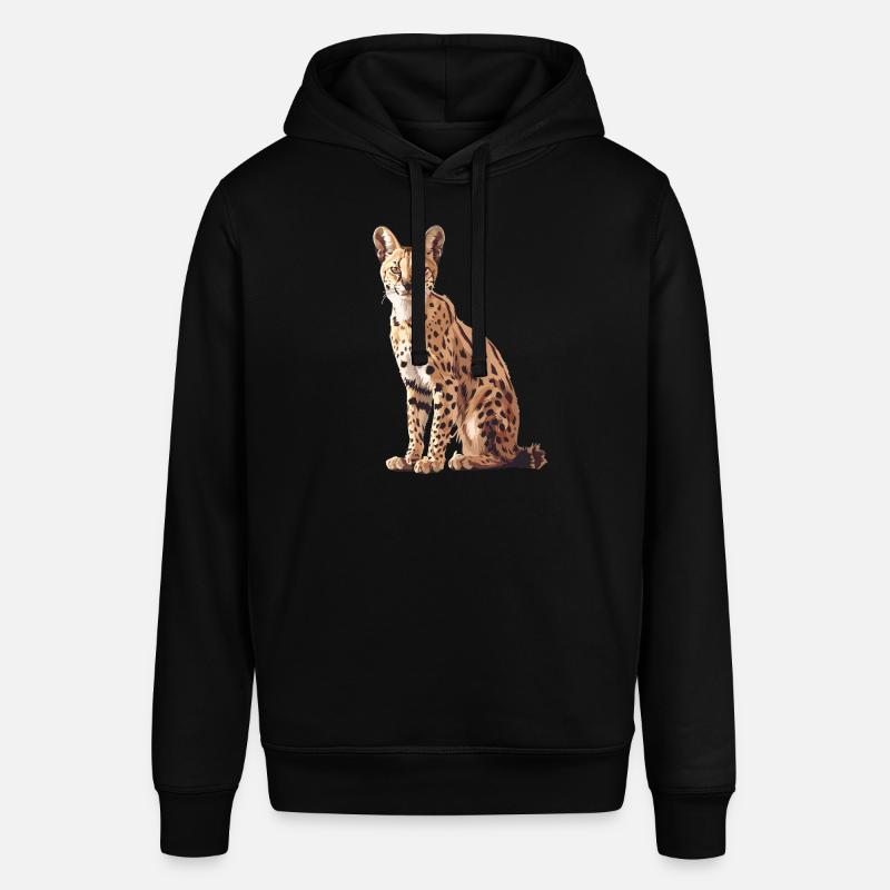 Servale Serval - Sweat à capuche SOUNDER Stanley/Stella Unisexe - noir
