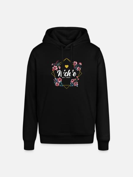 Nichte mit Herz - Stanley/Stella Unisex Hoodie SOUNDER - Schwarz