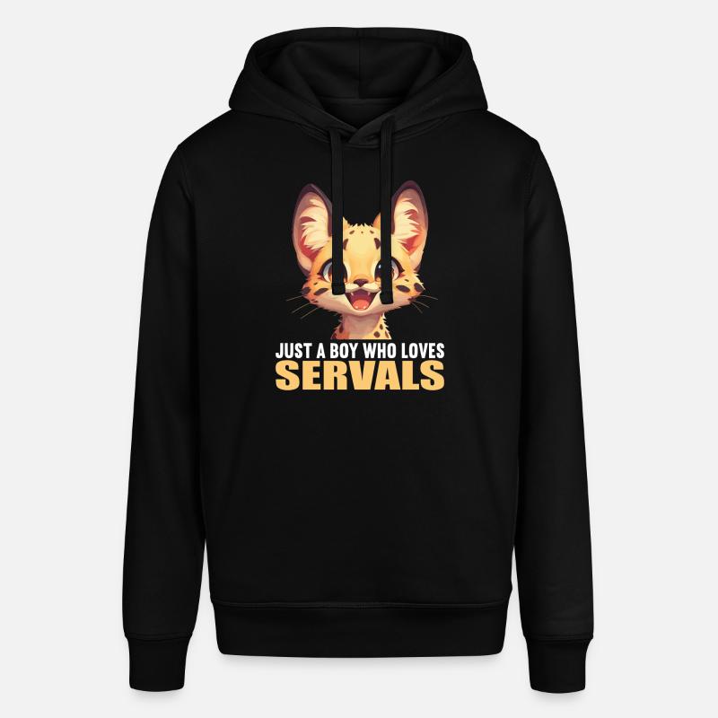 Servale Serval - Sweat à capuche SOUNDER Stanley/Stella Unisexe - noir