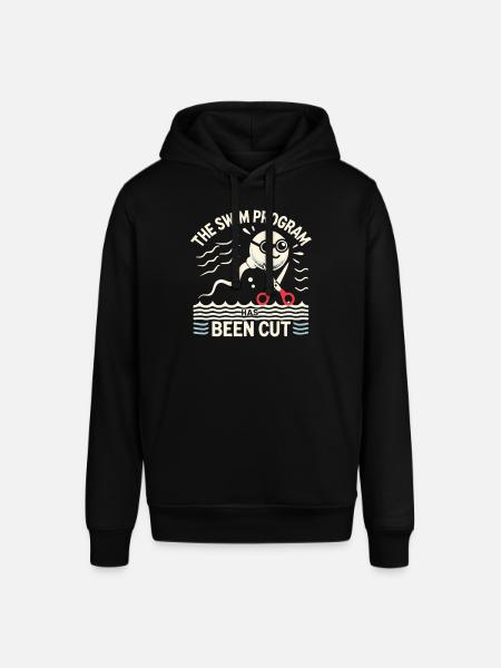 Das Schwimmprogramm wurde gekürzt - Stanley/Stella Unisex Hoodie SOUNDER - Schwarz