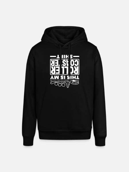Roller Coaster My Life T-Shirt - Stanley/Stella SOUNDER Unisex Hoodie - black