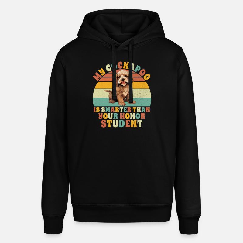 Cadeaux Cockapoo - Sweat à capuche SOUNDER Stanley/Stella Unisexe - noir