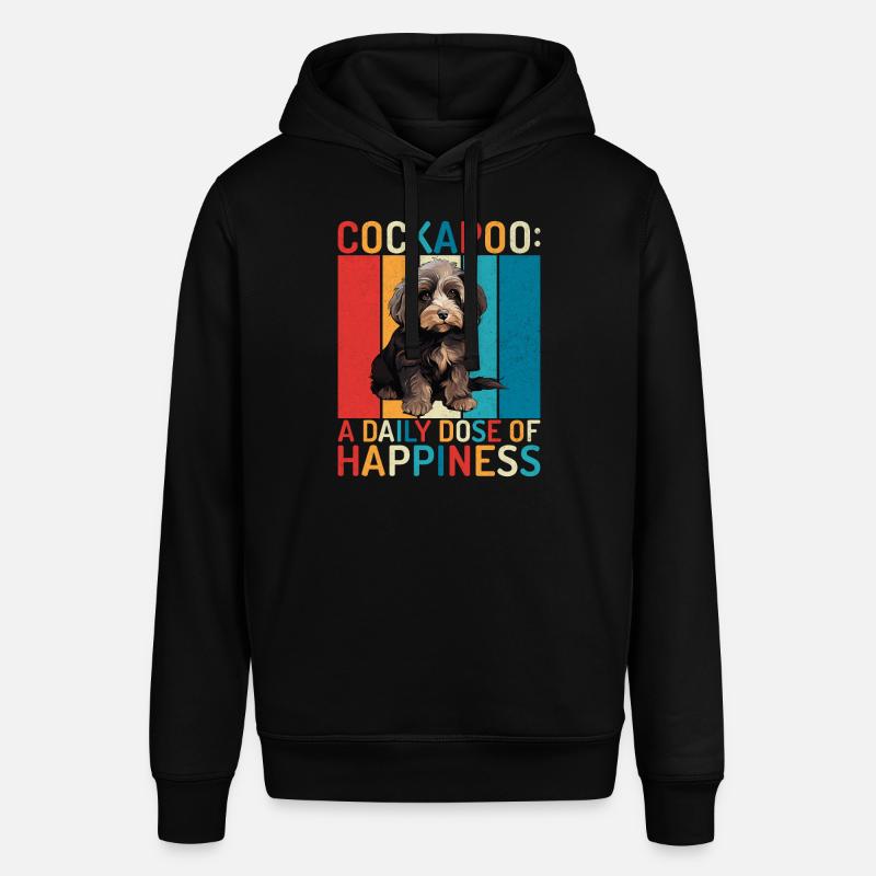 Cadeaux Cockapoo - Sweat à capuche SOUNDER Stanley/Stella Unisexe - noir