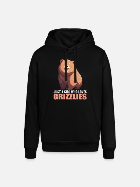 grizzly bears Grizzly bear - Stanley/Stella SOUNDER Unisex Hoodie - black