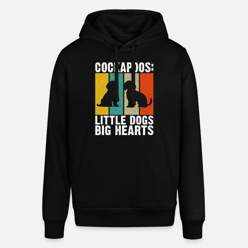 Cadeaux Cockapoo - Sweat à capuche SOUNDER Stanley/Stella Unisexe - noir