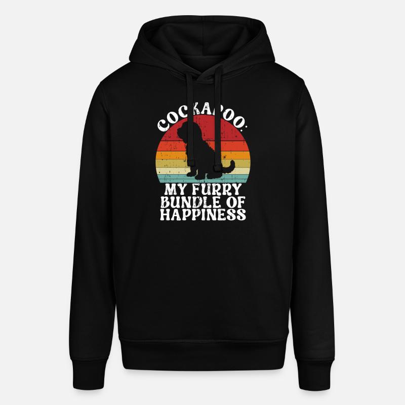 Cadeaux Cockapoo - Sweat à capuche SOUNDER Stanley/Stella Unisexe - noir