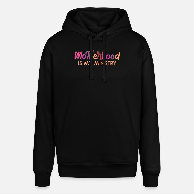 La maternité est mon ministère - Sweat à capuche SOUNDER Stanley/Stella Unisexe - noir