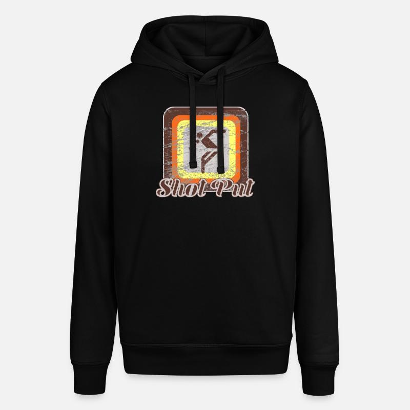 Lancer du poids Rétro - Sweat à capuche SOUNDER Stanley/Stella Unisexe - noir