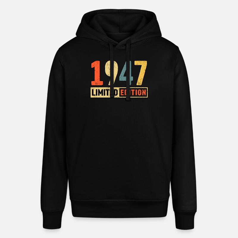 Edition limitée 1947 - Sweat à capuche SOUNDER Stanley/Stella Unisexe - noir