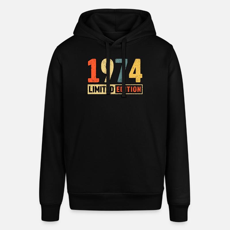 Edition limitée 1974 - Sweat à capuche SOUNDER Stanley/Stella Unisexe - noir
