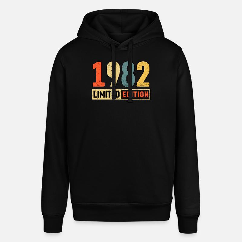 Edition limitée 1982 - Sweat à capuche SOUNDER Stanley/Stella Unisexe - noir