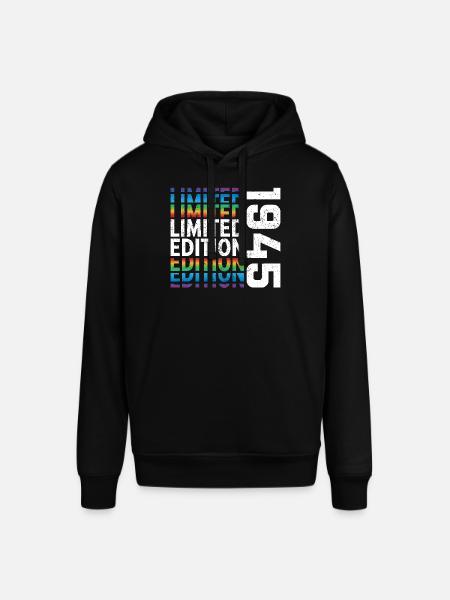 Limited Edition 1945 - Stanley/Stella SOUNDER Unisex Hoodie - black