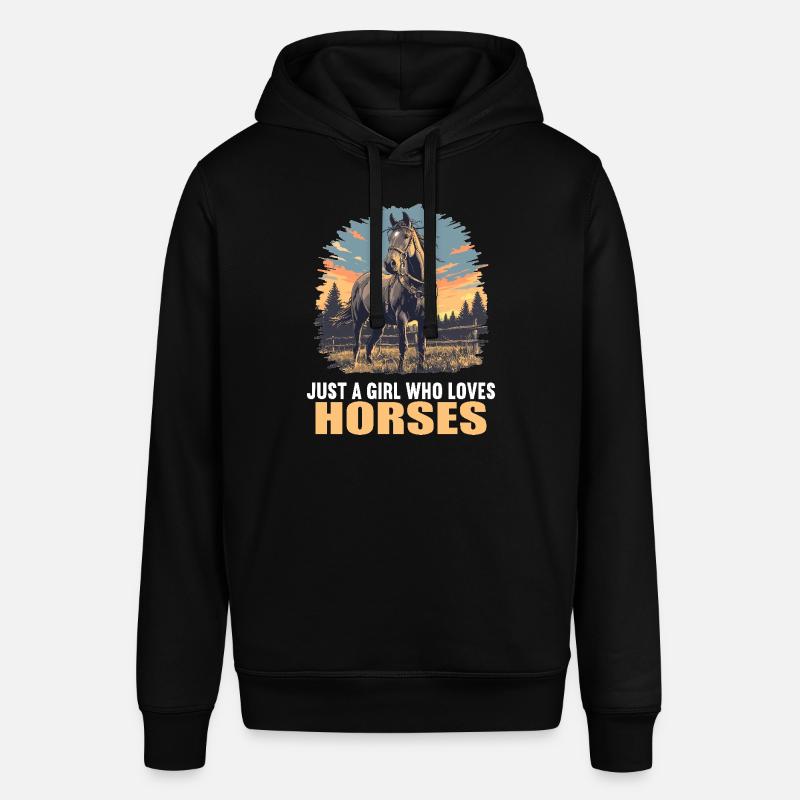 Chevaux Cheval - Sweat à capuche SOUNDER Stanley/Stella Unisexe - noir