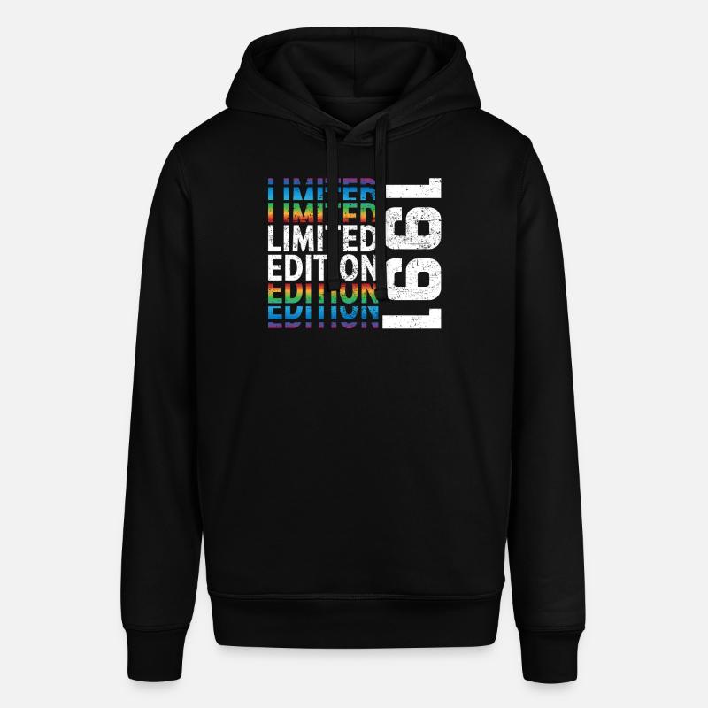 Edition limitée 1991 - Sweat à capuche SOUNDER Stanley/Stella Unisexe - noir