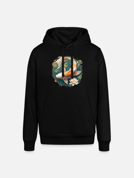 Kois Koi Karpfen - Stanley/Stella Unisex Hoodie SOUNDER - Schwarz
