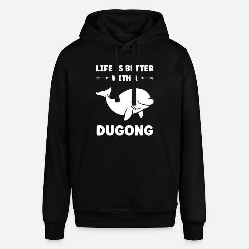 Dugong - Sweat à capuche SOUNDER Stanley/Stella Unisexe - noir
