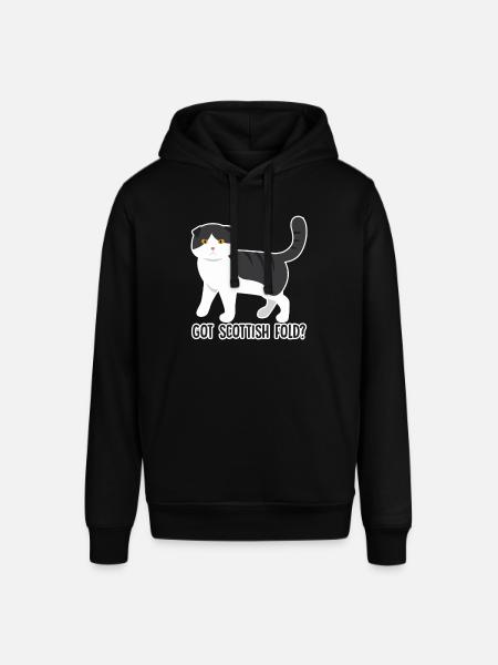 Got Scottish Fold Cat - Stanley/Stella SOUNDER Unisex Hoodie - black