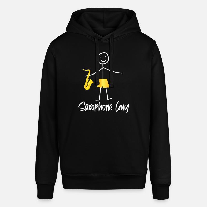 Saxophone Saxophone Guy - Sweat à capuche SOUNDER Stanley/Stella Unisexe - noir
