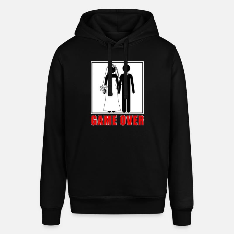 Mariage Game Over - Sweat à capuche SOUNDER Stanley/Stella Unisexe - noir