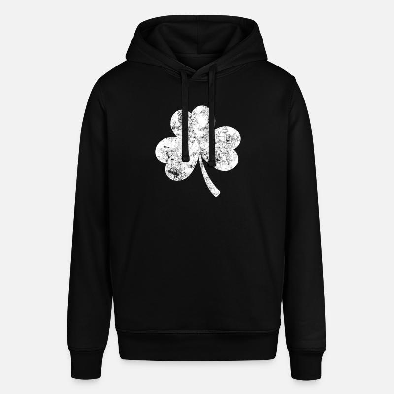 Trèfle - Saint-Patrick - Irlande - Sweat à capuche SOUNDER Stanley/Stella Unisexe - noir