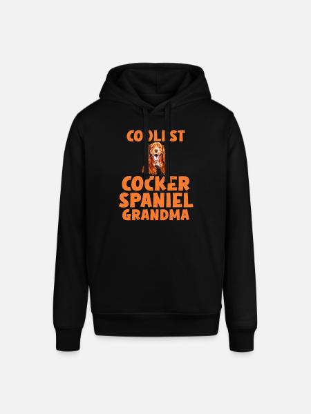 Cocker Spaniel Gifts - Stanley/Stella SOUNDER Unisex Hoodie - black