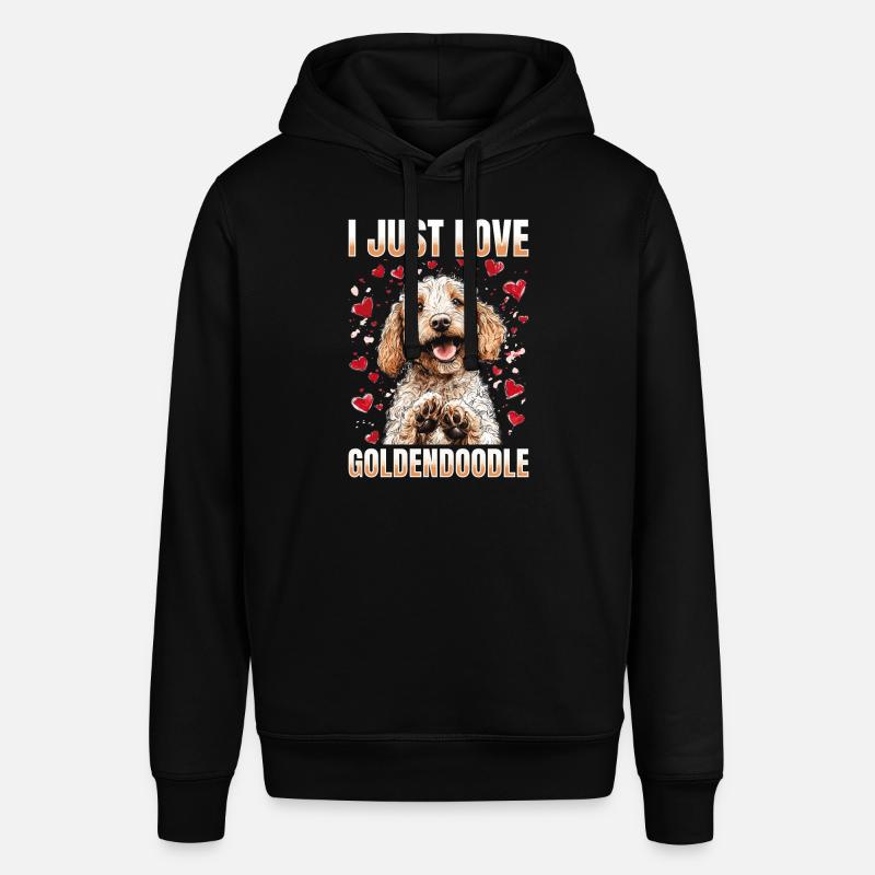 Propriétaire de chien Goldendoodle - Sweat à capuche SOUNDER Stanley/Stella Unisexe - noir