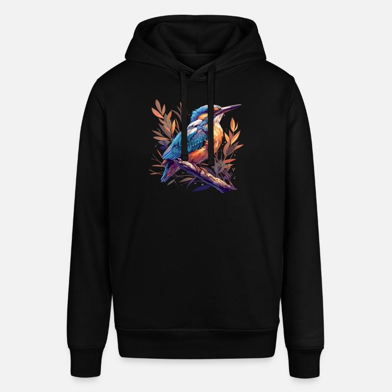Eisvögel Eisvogel - Stanley/Stella Unisex Hoodie SOUNDER - Schwarz