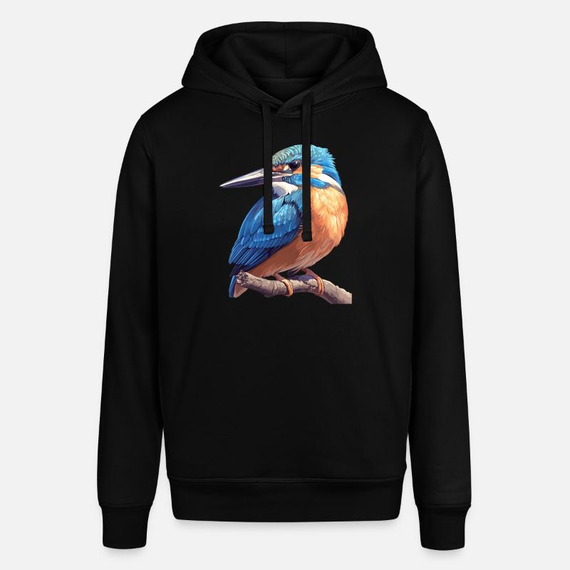 Eisvögel Eisvogel - Stanley/Stella Unisex Hoodie SOUNDER - Schwarz