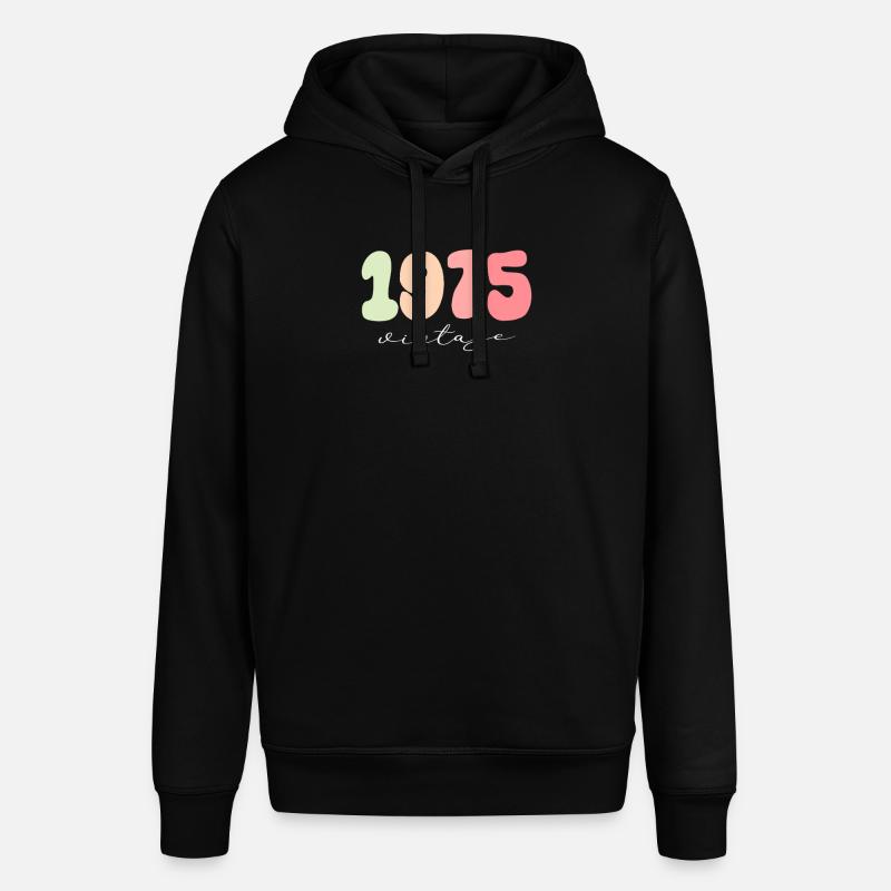 Date de naissance : 1975 - Sweat à capuche SOUNDER Stanley/Stella Unisexe - noir