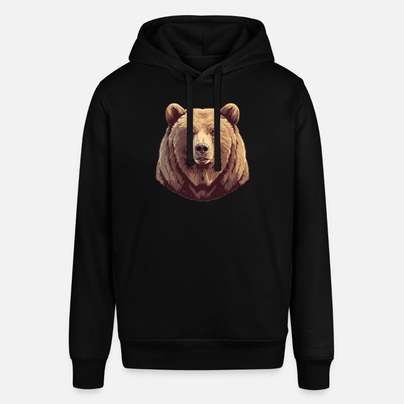 Ours Kodiak Ours Kodiak - Sweat à capuche SOUNDER Stanley/Stella Unisexe - noir