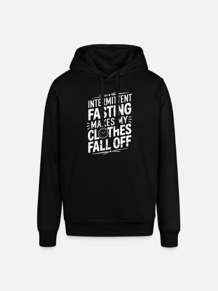 Intermittent fasting Intermittent fasting - Stanley/Stella SOUNDER Unisex Hoodie - black