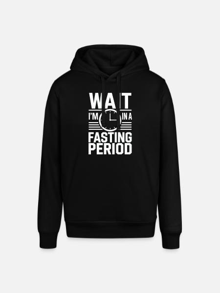 Intermittent fasting Intermittent fasting - Stanley/Stella SOUNDER Unisex Hoodie - black