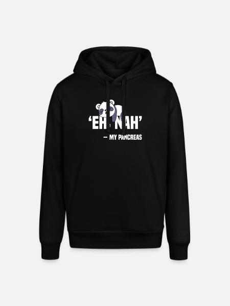 Only losers need a pancreas - Stanley/Stella SOUNDER Unisex Hoodie - black