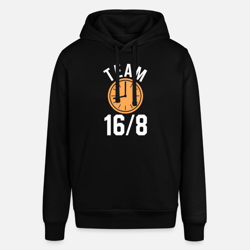 Intermittent fasting Intermittent fasting - Stanley/Stella SOUNDER Unisex Hoodie - black